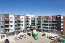 Multi-story residential and commercial building featuring contemporary architecture - 318 1316 Windermere Way, Edmonton, AB  - Outdoor 
