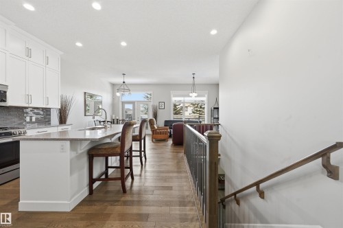 1 103 Allard Link, Edmonton, AB - Indoor Photo Showing Kitchen With Upgraded Kitchen