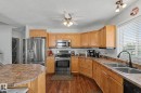 7565 165A Avenue, Edmonton, AB  - Indoor Photo Showing Kitchen With Double Sink 
