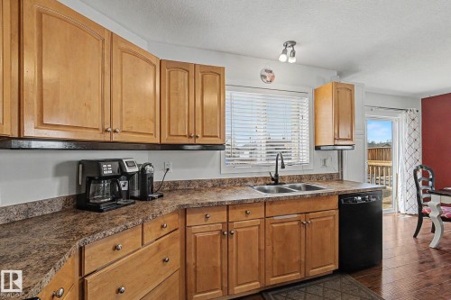 7565 165A Avenue, Edmonton, AB - Indoor Photo Showing Kitchen With Double Sink