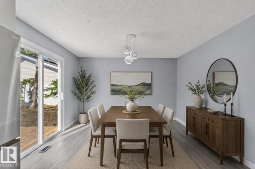 4312 41B Street, Leduc, AB - Indoor Photo Showing Dining Room