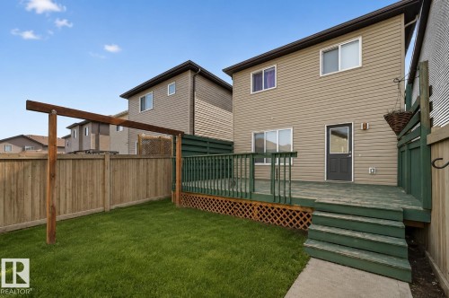 1544 21 Street, Edmonton, AB - Outdoor With Deck Patio Veranda With Exterior
