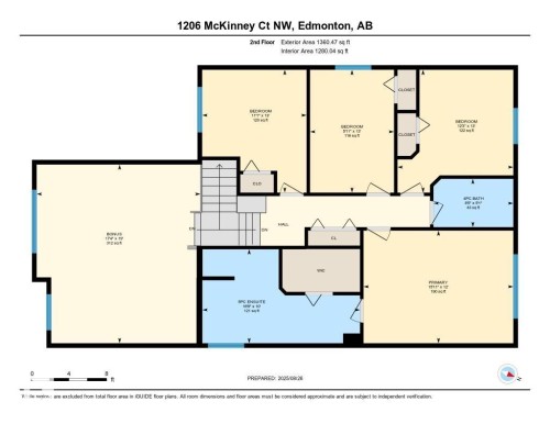 Floor plan - 1206 Mckinney Court, Edmonton, AB - Other