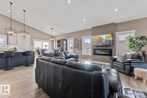 311 Waterton Way, Cold Lake, AB - Indoor Photo Showing Living Room With Fireplace