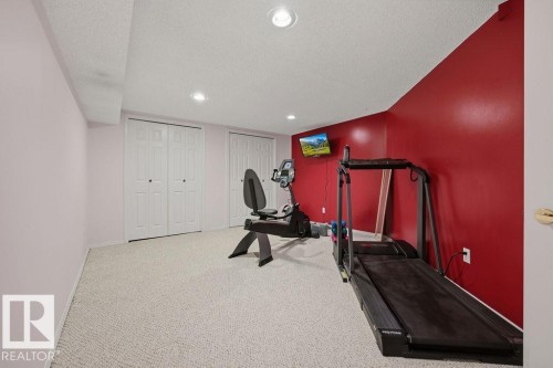 38 West Point Wynd, Edmonton, AB - Indoor Photo Showing Gym Room