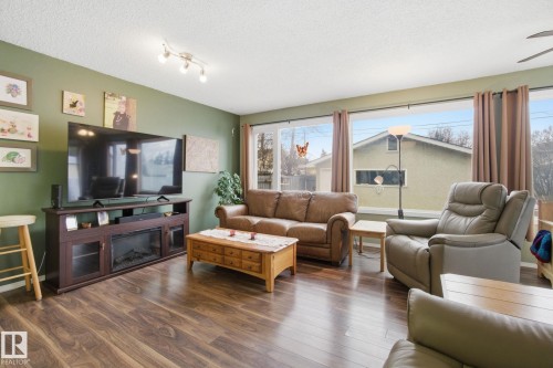 10715 52 Avenue, Edmonton, AB - Indoor Photo Showing Living Room