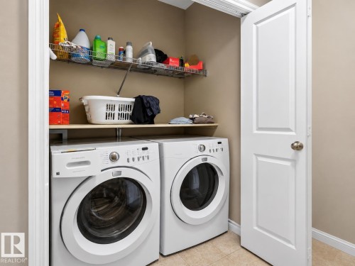 9 Woodbridge Link, Fort Saskatchewan, AB - Indoor Photo Showing Laundry Room