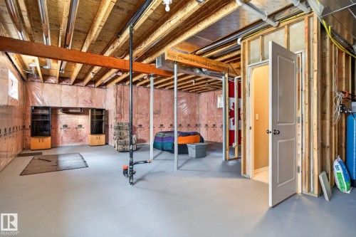 9 Woodbridge Link, Fort Saskatchewan, AB - Indoor Photo Showing Basement