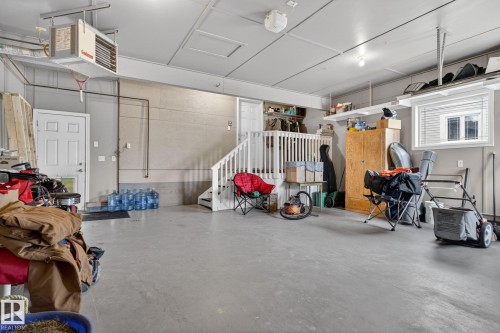 9 Woodbridge Link, Fort Saskatchewan, AB - Indoor Photo Showing Garage