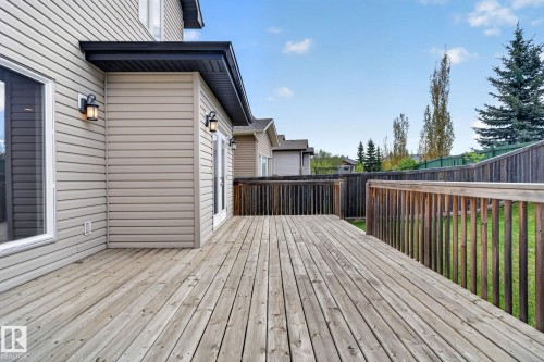 9 Woodbridge Link, Fort Saskatchewan, AB - Outdoor With Deck Patio Veranda With Exterior