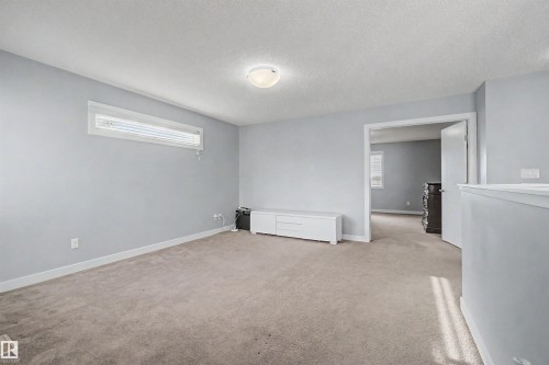 Carpeted room with light grey walls and white trim - 1602 Chapman Way, Edmonton, AB - Indoor Photo Showing Other Room