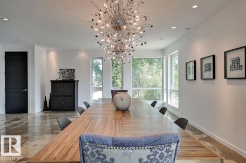 14A Birch Drive, St. Albert, AB - Indoor Photo Showing Dining Room