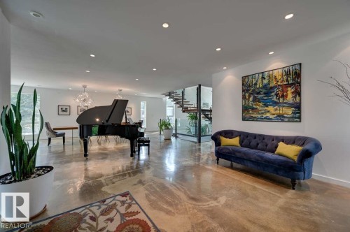 14A Birch Drive, St. Albert, AB - Indoor Photo Showing Living Room