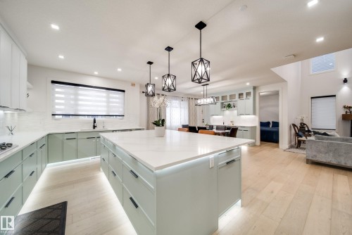 4416 Suzanna Crescent, Edmonton, AB - Indoor Photo Showing Kitchen With Upgraded Kitchen