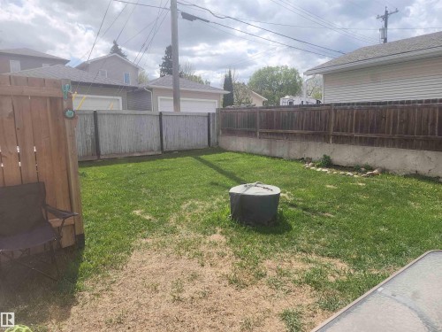 Back yard - 3809 112 Avenue, Edmonton, AB - Outdoor