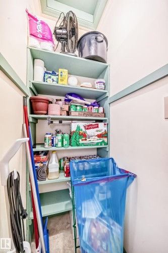 Built-in shelving unit featuring multiple levels for storage - 11309 115 Street, Edmonton, AB - Indoor