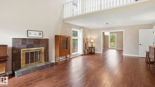 303 Westridge Road, Edmonton, AB - Indoor With Fireplace
