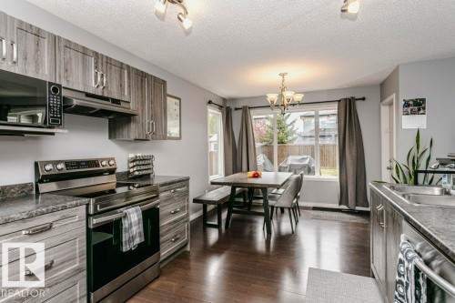 9 Cypress Link, Fort Saskatchewan, AB - Indoor Photo Showing Kitchen With Double Sink