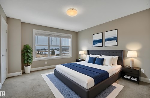 2036 South Creek Drive, Stony Plain, AB - Indoor Photo Showing Bedroom