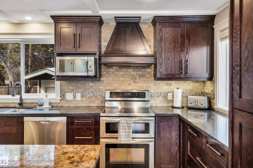 14704 88 Avenue, Edmonton, AB - Indoor Photo Showing Kitchen With Double Sink