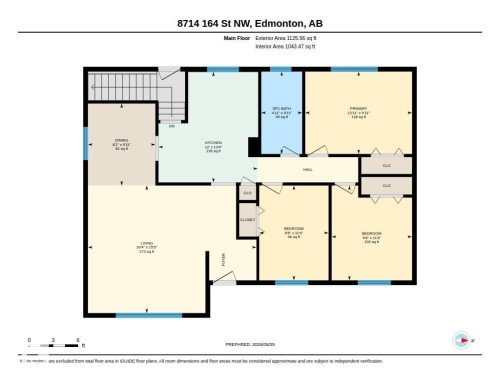 Floor plan - 8714 164 Street, Edmonton, AB 