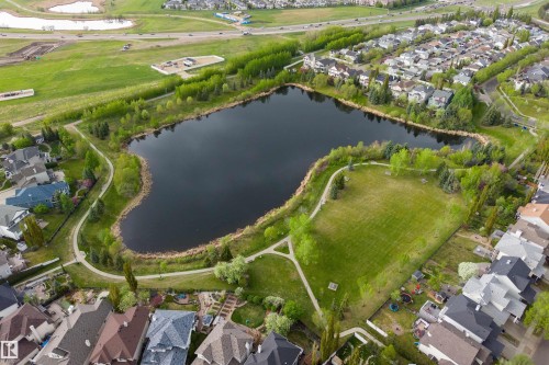 5504 Stevens Crescent, Edmonton, AB - Outdoor With Body Of Water With View