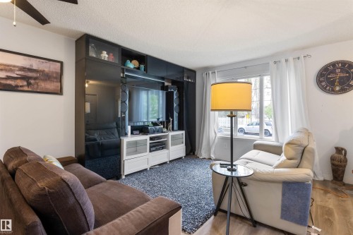 5504 Stevens Crescent, Edmonton, AB - Indoor Photo Showing Living Room