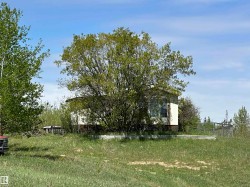 Exiting mobile home. - 