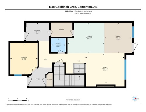Floor plan - 1118 Goldfinch Crescent, Edmonton, AB - Other