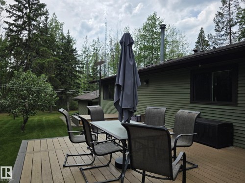 1, 49321 Range Road 72, Rural Brazeau County, AB - Outdoor With Deck Patio Veranda With Exterior