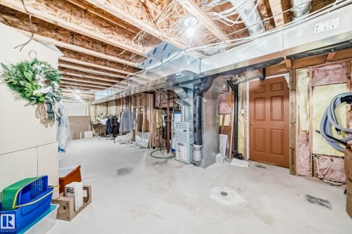 40 Heritage Crescent, Stony Plain, AB - Indoor Photo Showing Basement