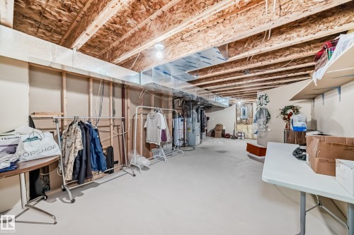40 Heritage Crescent, Stony Plain, AB - Indoor Photo Showing Basement