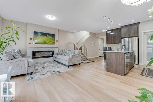 1459 Cherniak Way, Edmonton, AB - Indoor With Fireplace