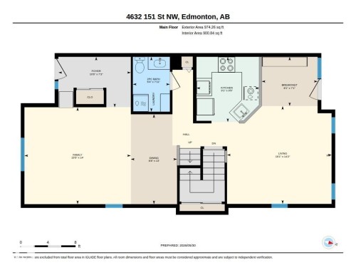 Floor plan - 4632 151 Street, Edmonton, AB - Other