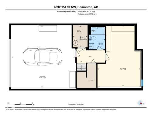 Floor plan - 4632 151 Street, Edmonton, AB - Other