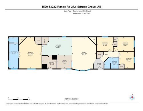 Floor plan - 1529 Range Road 272 Rural Parkland County, Alberta, Rural Parkland County, AB - Other