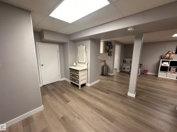 Spacious renovated open area. - 