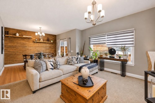 153 Sturtz Bend, Leduc, AB - Indoor Photo Showing Living Room