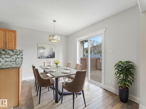 173 Castle Drive, Edmonton, AB - Indoor Photo Showing Dining Room