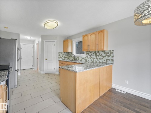173 Castle Drive, Edmonton, AB - Indoor Photo Showing Kitchen