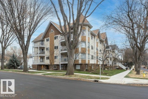 203 8503 108 Street, Edmonton, AB - Outdoor With Balcony With Facade