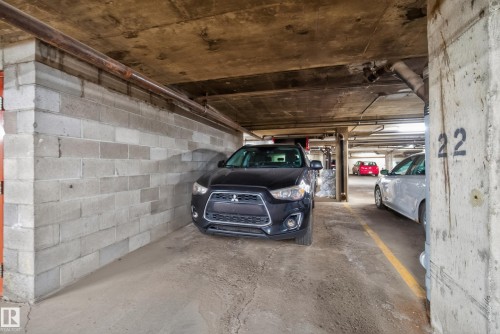 302 10148 118 Street, Edmonton, AB - Indoor Photo Showing Garage
