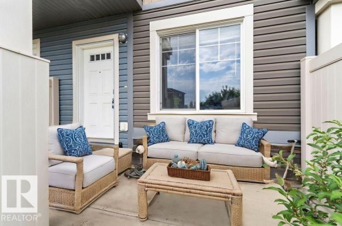 8 1030 Chappelle Boulevard, Edmonton, AB - Outdoor With Deck Patio Veranda With Exterior