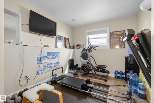 10869 94 Street, Edmonton, AB - Indoor Photo Showing Gym Room