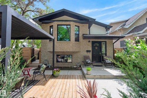 10869 94 Street, Edmonton, AB - Outdoor With Deck Patio Veranda