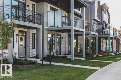 2626 Alces Way, Edmonton, AB - Outdoor With Balcony With Facade