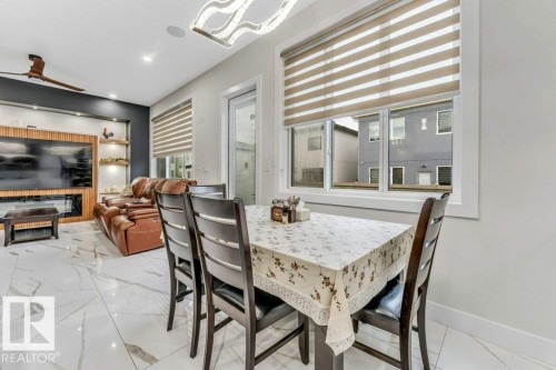 1760 18 Street, Edmonton, AB - Indoor Photo Showing Dining Room