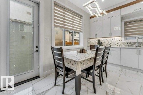 1760 18 Street, Edmonton, AB - Indoor Photo Showing Dining Room