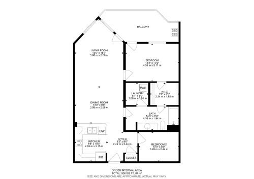 Floor plan - 303 530 Hooke Road, Edmonton, AB - Other