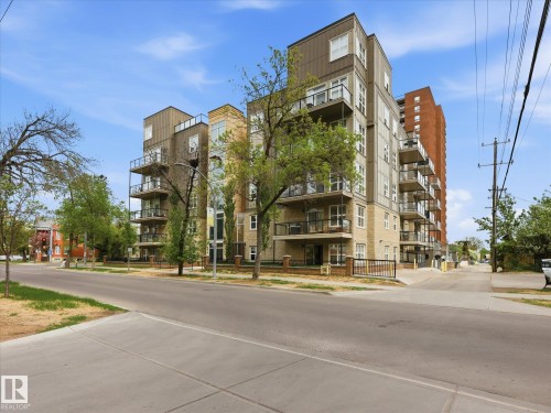 207 8619 111 Street, Edmonton, AB - Outdoor With Balcony With Facade